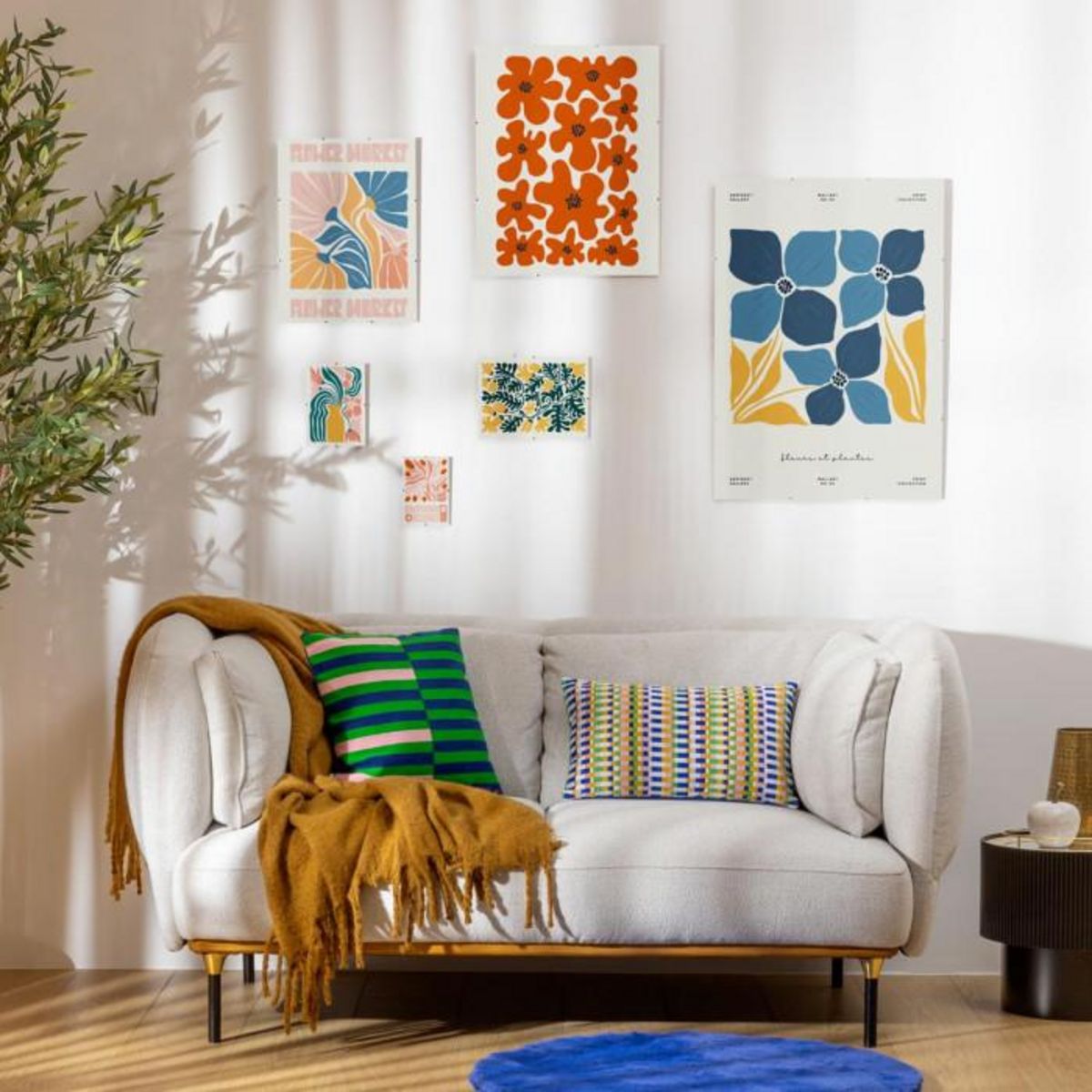 ATMOSPHERA Coussin Déco Jacquard  Disso  30x50cm Multicolore