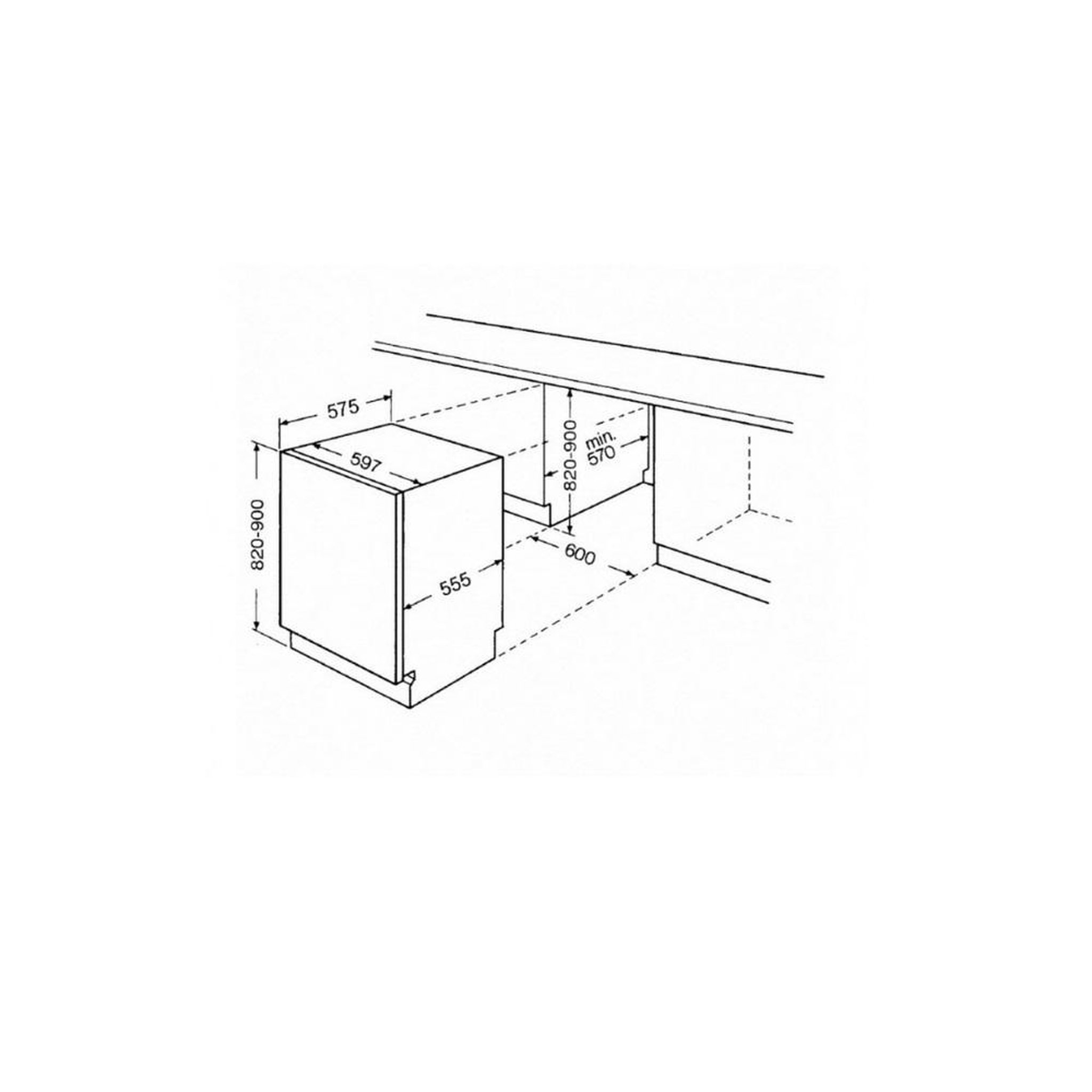 Voir la diapositive 5 : Whirlpool Lave-vaisselle 60cm 14 couverts 46db tout intégrable - WKIC3C26
