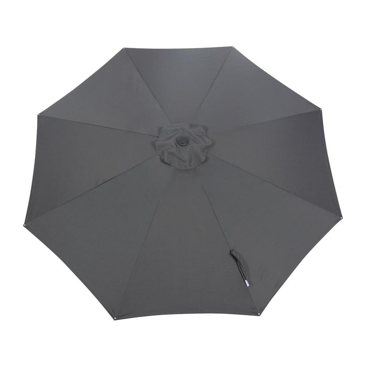 Proloisirs Toile Parasol Mat Droit 350/8 Polyester 200gr SD - Gris