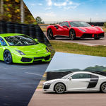 Smartbox Stage de pilotage multivolant : 2 tours en Audi R8, 2 tours en Lamborghini Gallardo et 2 tours en Ferrari 488 sur le circuit de Lohéac - Coffret Cadeau Sport & Aventure