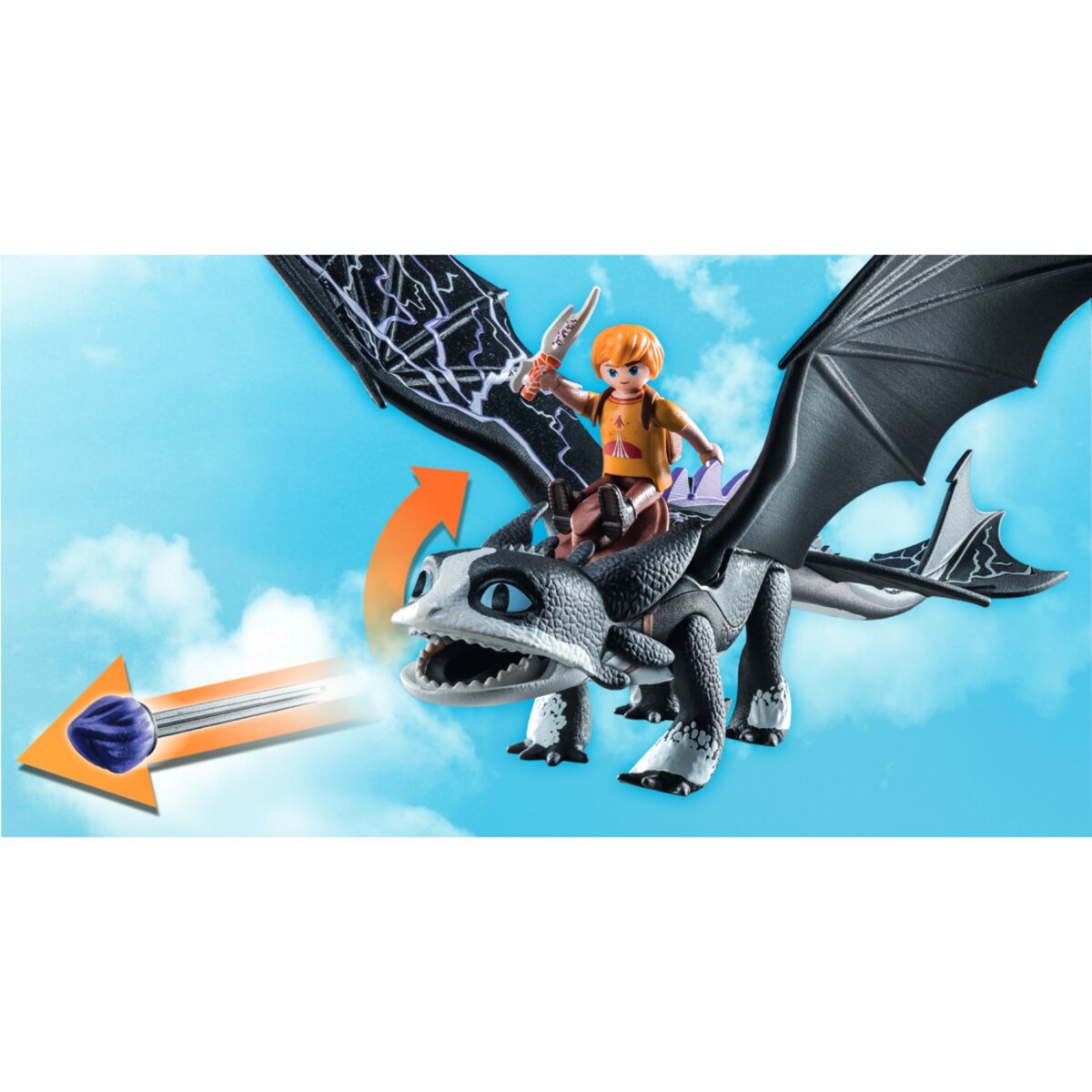 PLAYMOBIL 71081 - Dragons Nine Realms Thunder & Tom
