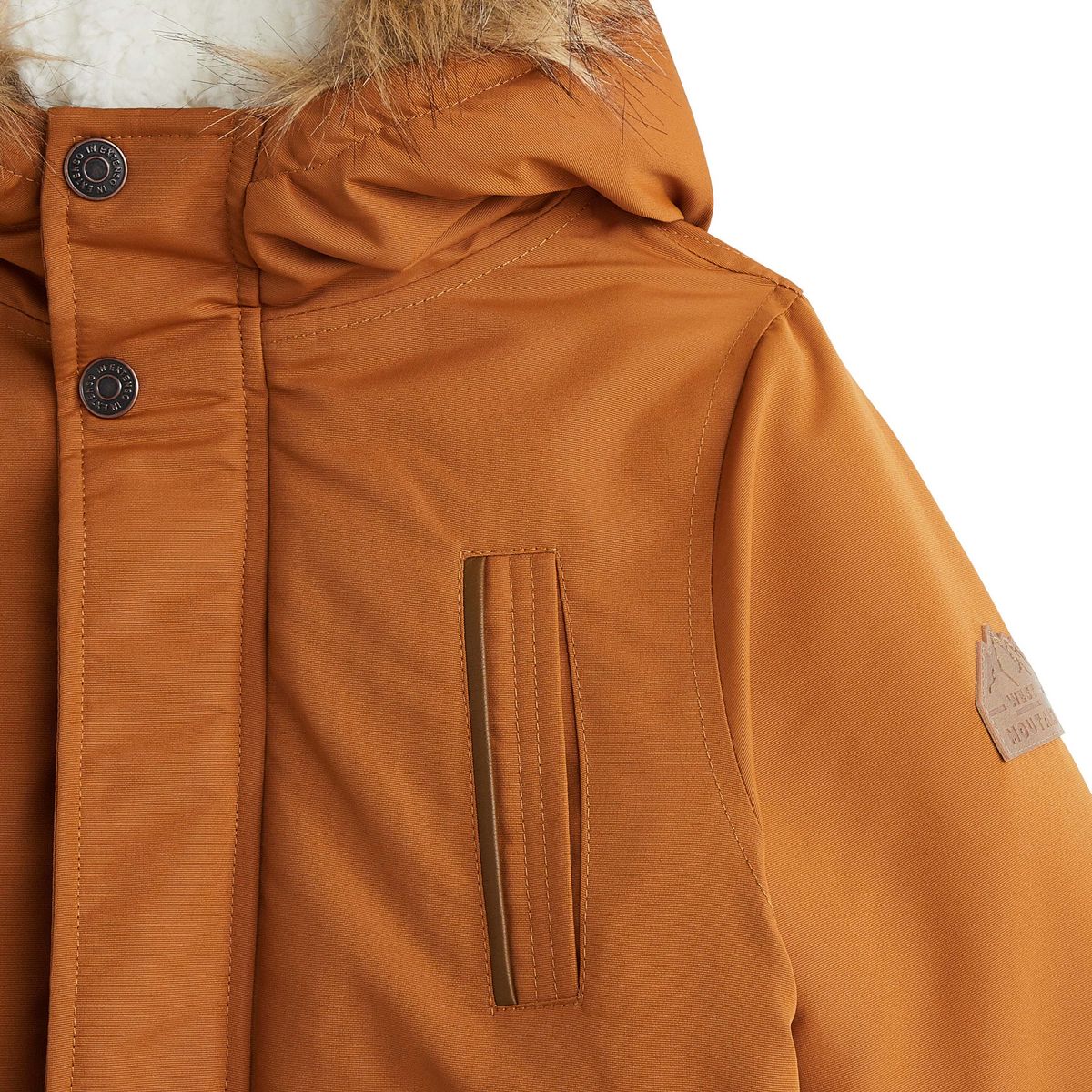 IN EXTENSO Parka doublée sherpa garçon