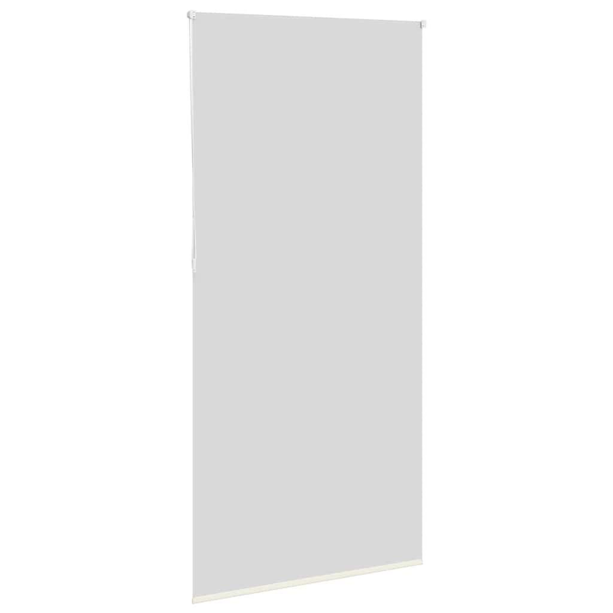 Voir la diapositive 4 : VIDAXL Store enrouleur occultant blanc casse 100x210 cm largeur tissu