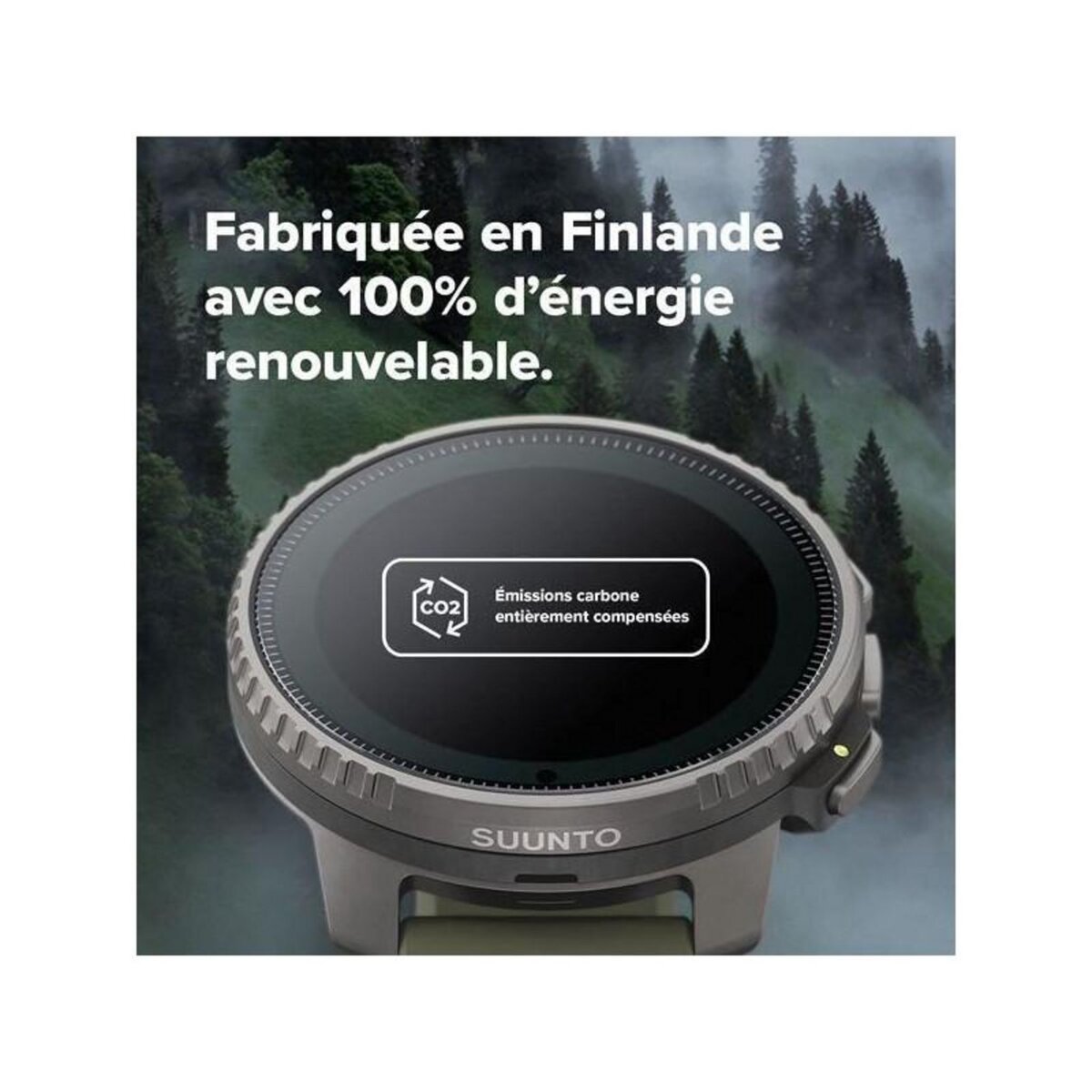 Suunto Montre connectée sport - SUUNTO - VERTICAL - Black Ruby