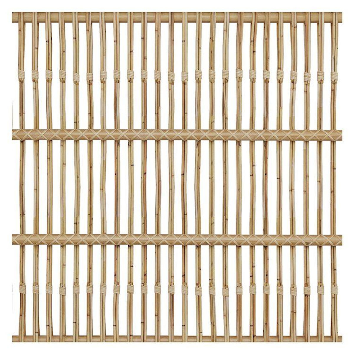 Rendez vous déco Tête de lit en rotin naturel 140 cm-Morphée