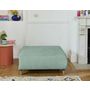 Voir la diapositive 2 : BEST MOBILIER Cristal - pouf modulable - 95 cm - en velours texturé
