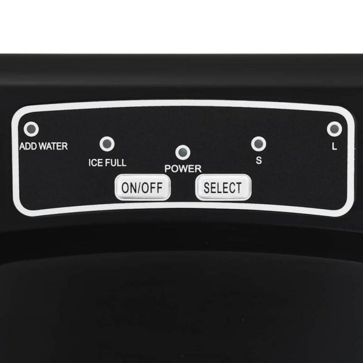 VIDAXL Appareil à glaçons Noir 1,4 L 15 kg 24 h