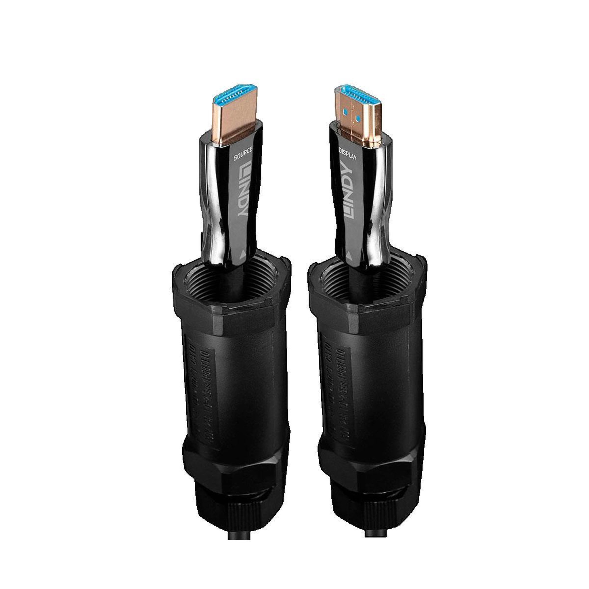 Voir la diapositive 2 : LINDAM Câble HDMI Lindy 4002888385336 Fibre Optique 100m