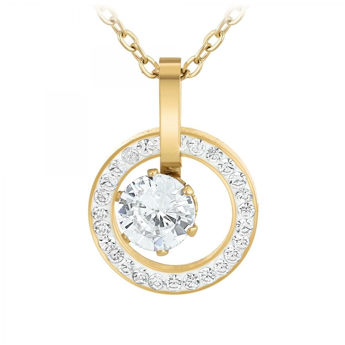 SC BOHEME Collier SC Bohème orné de Cristaux scintillants