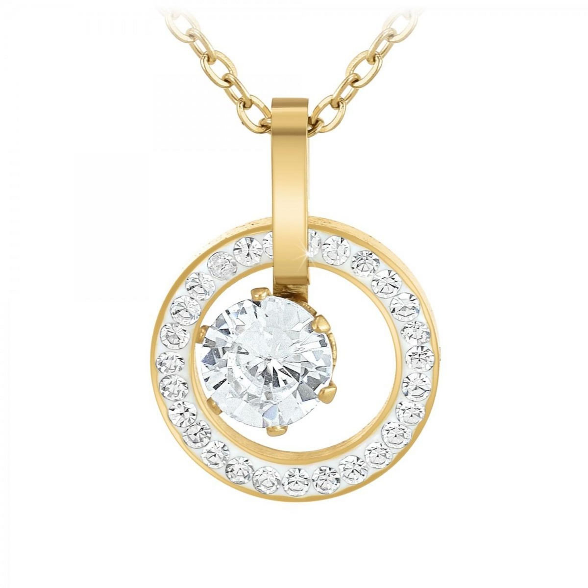 SC BOHEME Collier SC Bohème orné de Cristaux scintillants