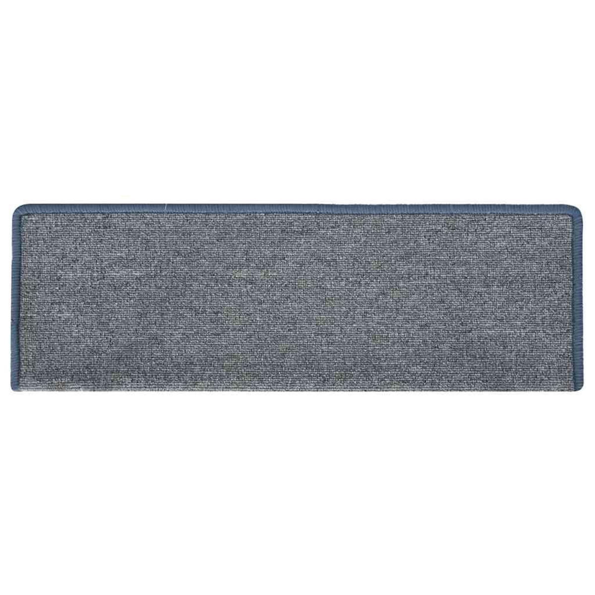 VIDAXL Tapis d'escalier 30 pcs 65x21x4 cm violet et bleu