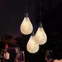 LUXFORM Luxform Lampe suspendue a LED a piles avec 3 chutes Galaxy