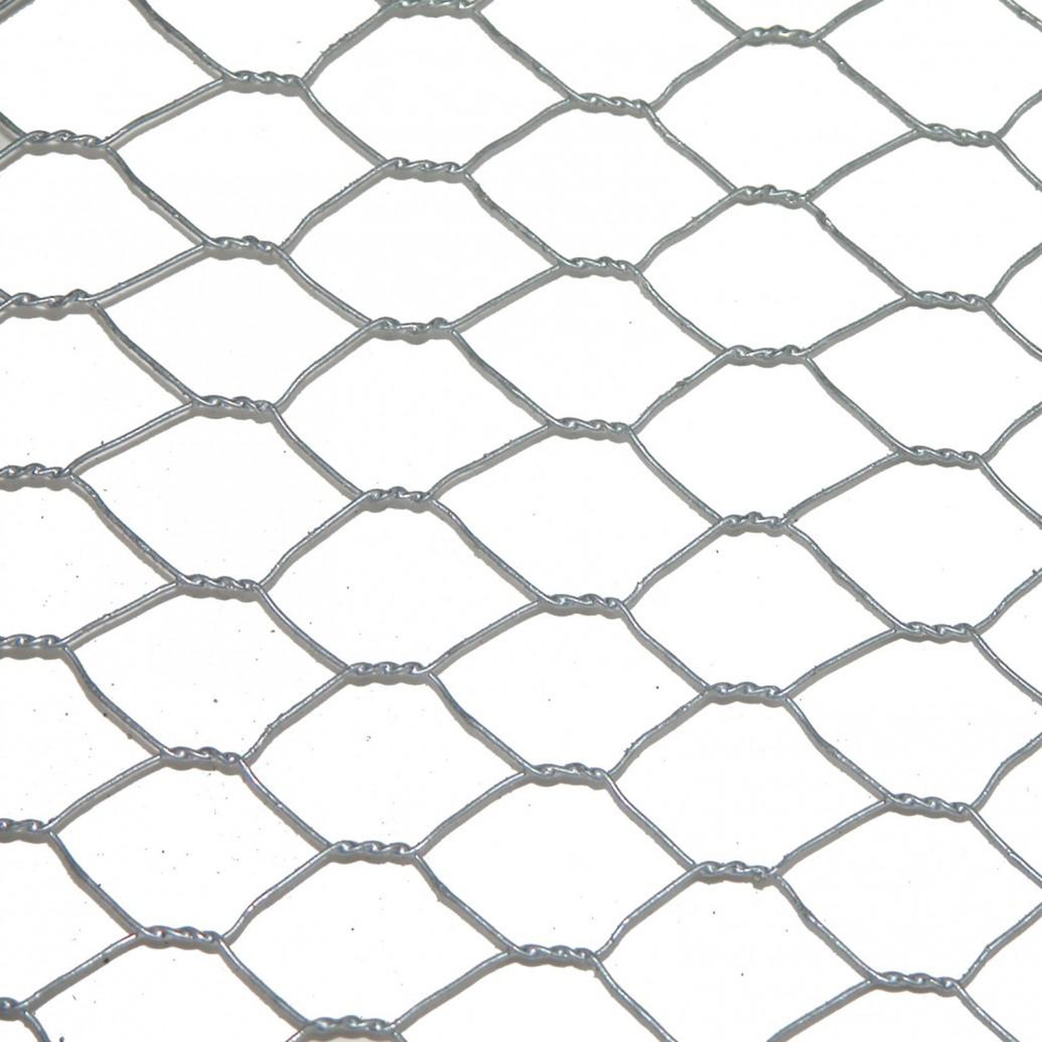 CENTRALE BRICO Grillage pour animaux triple torsion gris, H.0.5 x L.3 m, maille H.13 x l.13 mm
