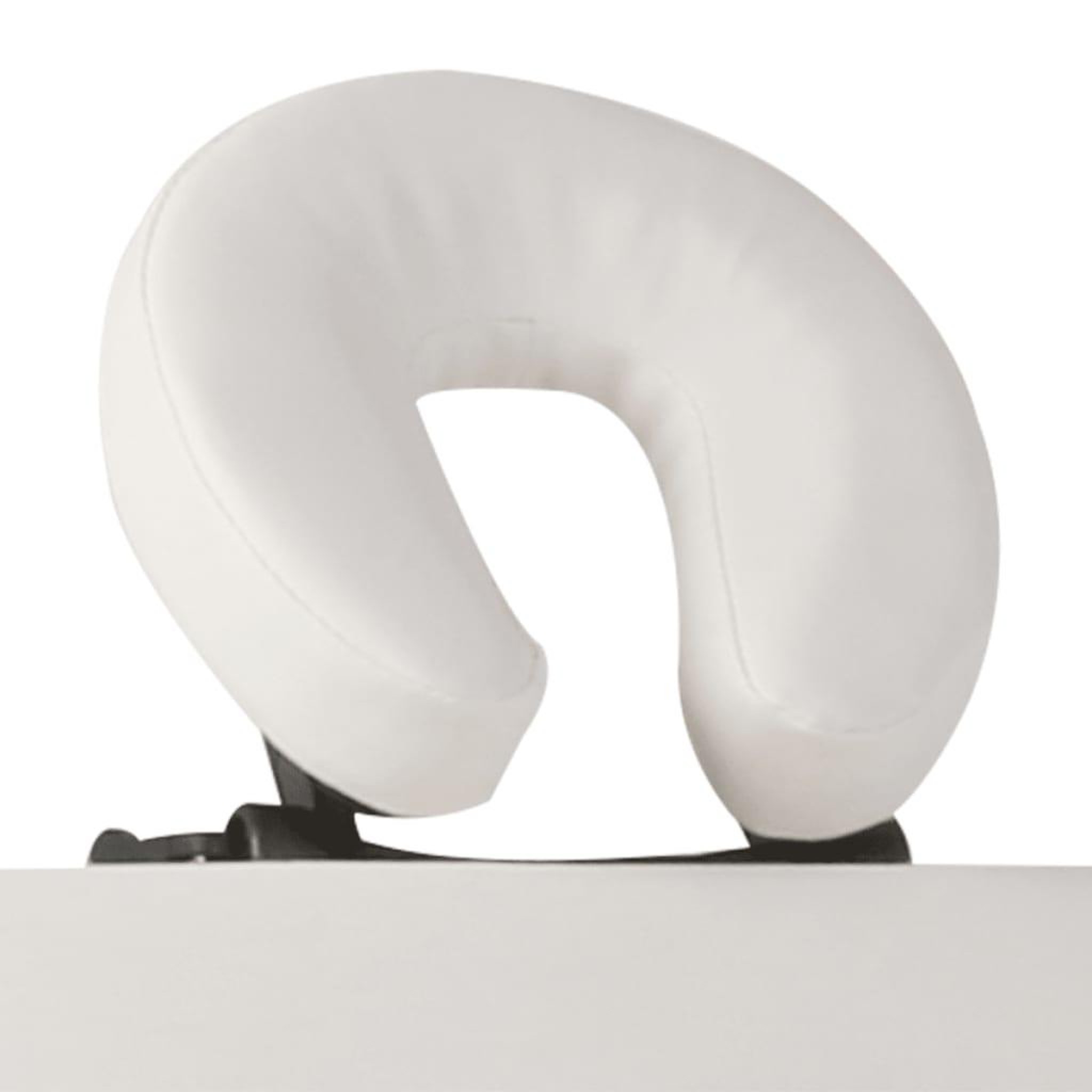 Voir la diapositive 4 : VIDAXL Table pliable de massage Blanc creme 4 zones au cadre aluminium