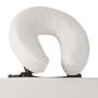 Voir la diapositive 4 : VIDAXL Table pliable de massage Blanc creme 4 zones au cadre aluminium