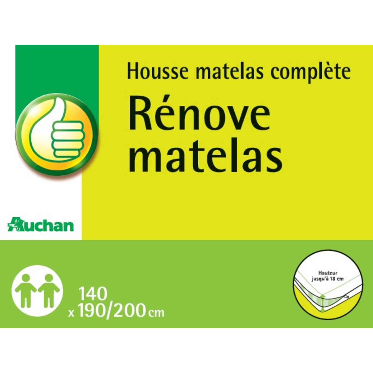 Housse de matelas intégrale CALISSON