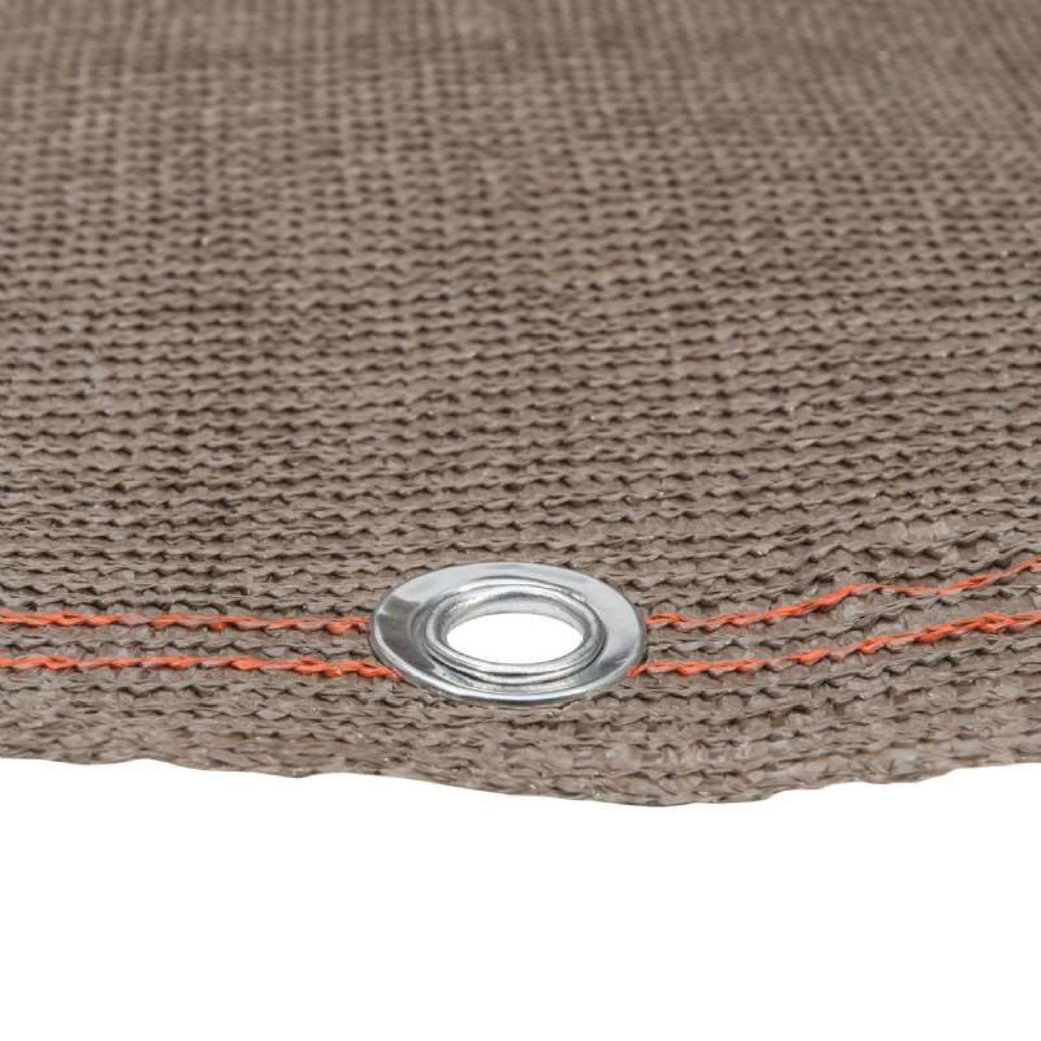 Voir la diapositive 3 :  Brise vue taupe 220g/m2 Werkapro  1,50 x 10m