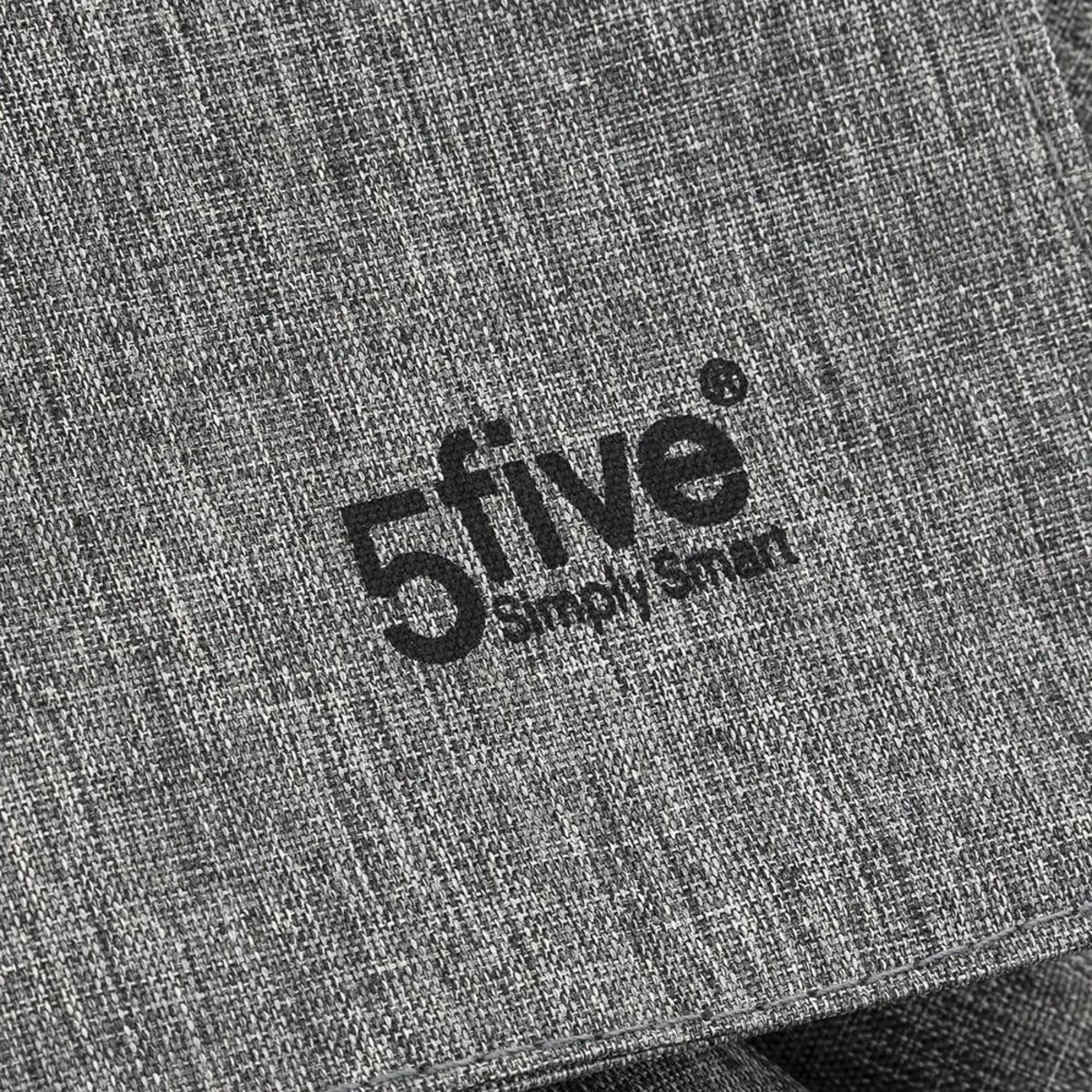 ATMOSPHERA Chariot de shopping 6 roues métal nomade gris