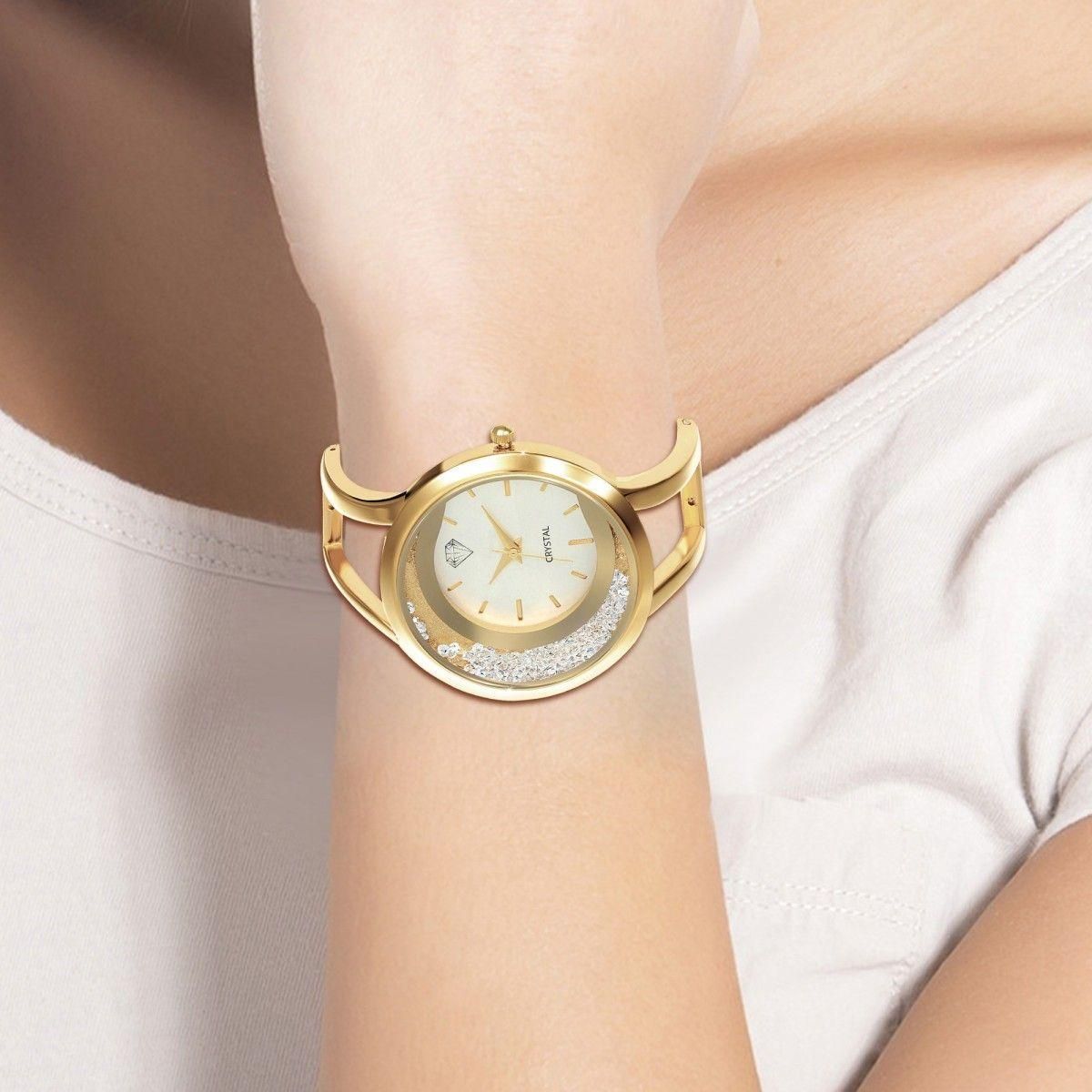 SC BOHEME Montre Lily SC Boh&#xE8;me orn&#xE9;e de Cristaux scintillants