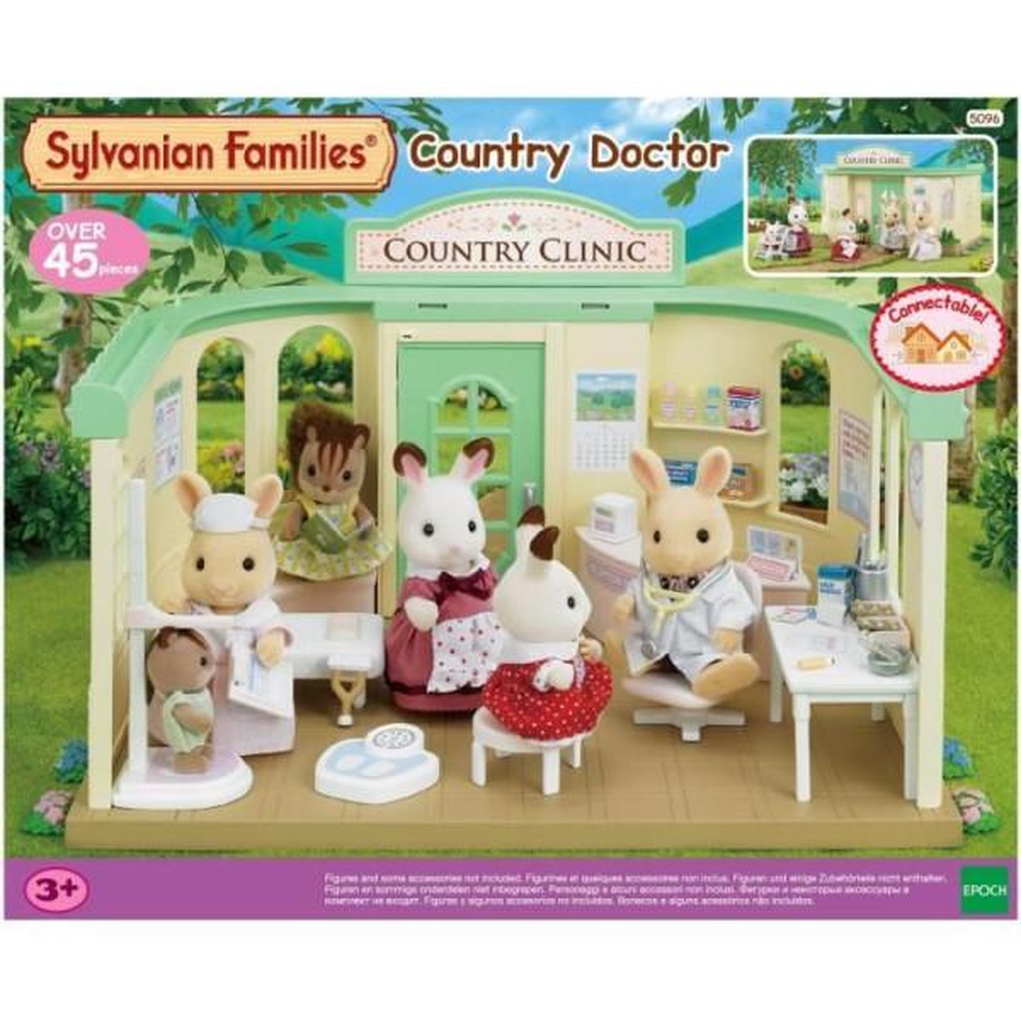 Sylvanian Families Cabinet médical miniature - SYLVANIAN FAMILIES - 5096 - Accessoires inclus