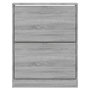 Voir la diapositive 4 : VIDAXL Armoire a chaussures Sonoma gris 63x24x81 cm Bois d'ingenierie