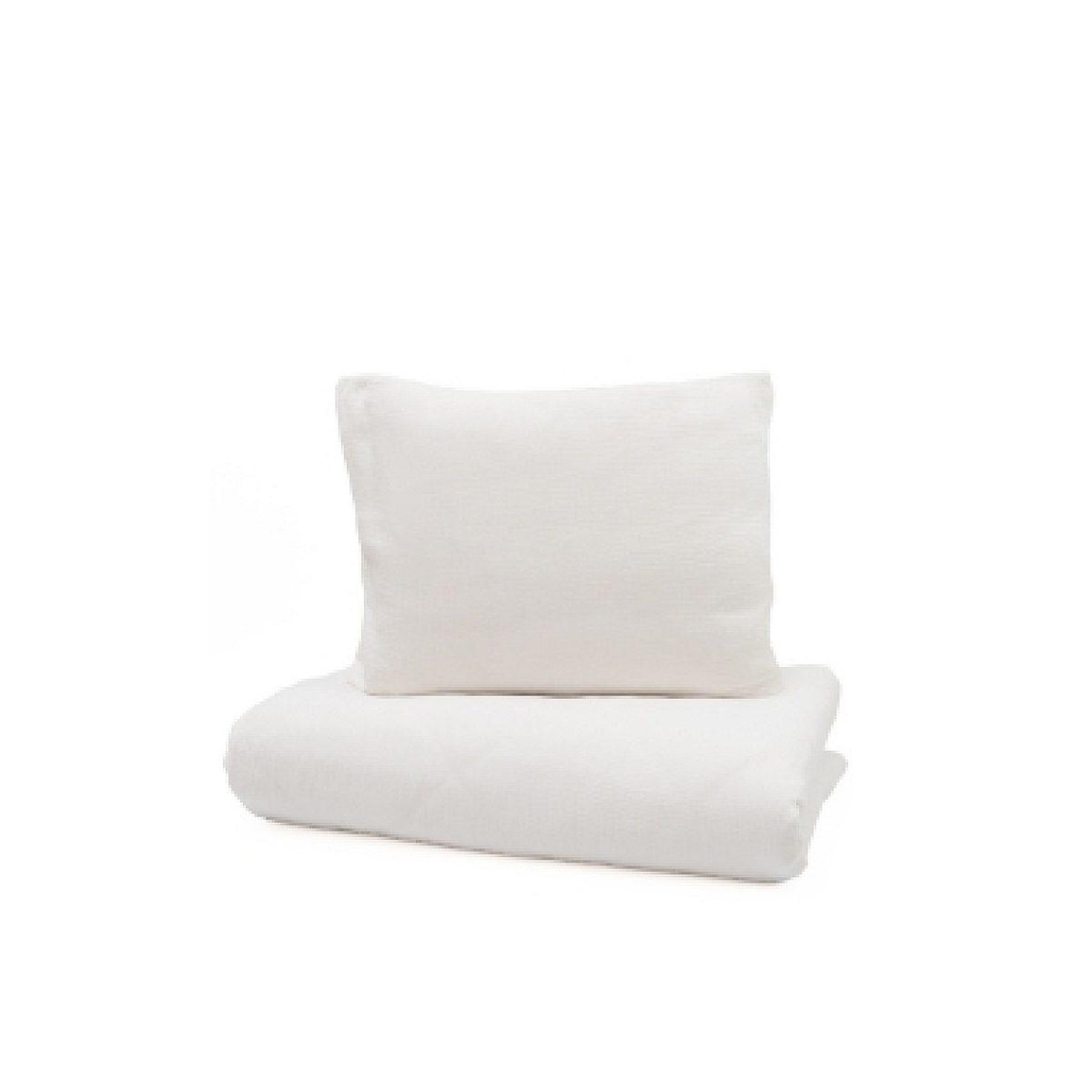YAPPY KIDS YappyMuslin - Parure de lit 150x200 cm et 50x60 cm - Blanc