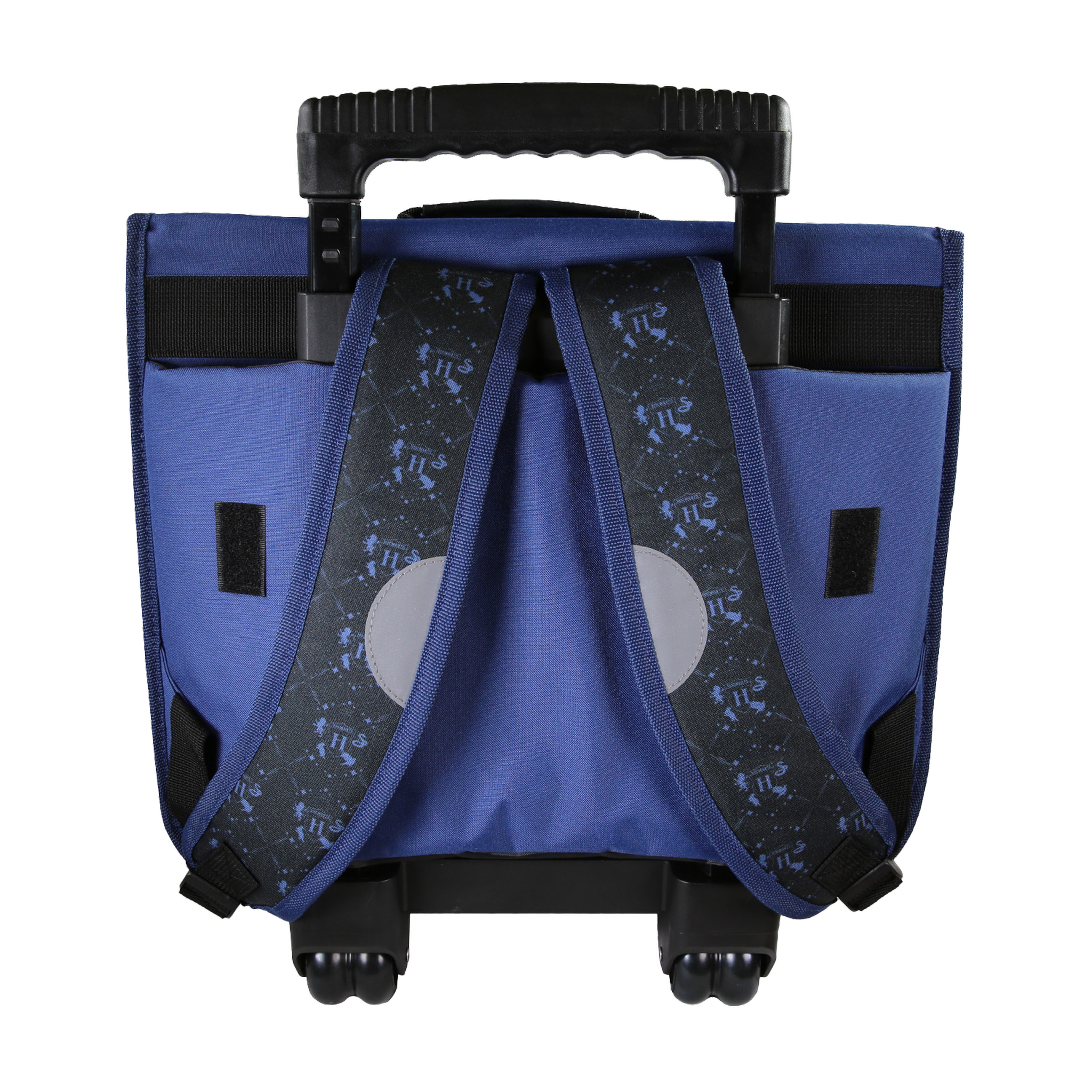 Voir la diapositive 4 : Bagtrotter Harry Potter - Cartable à roulettes scolaire 38 cm - Bleu/Noir - 2 compartiments - Primaire