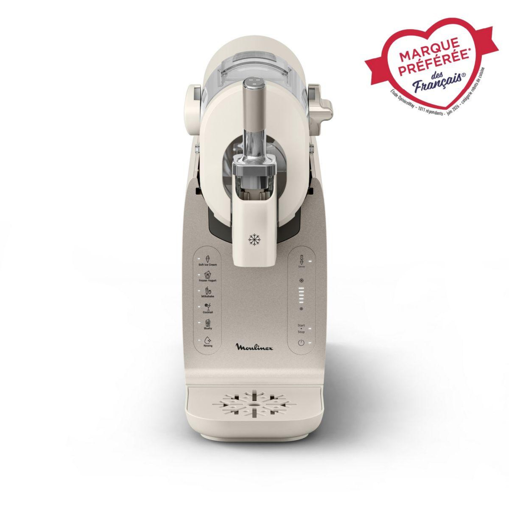MOULINEX Sorbetière freezi machine à glaces mj803af0