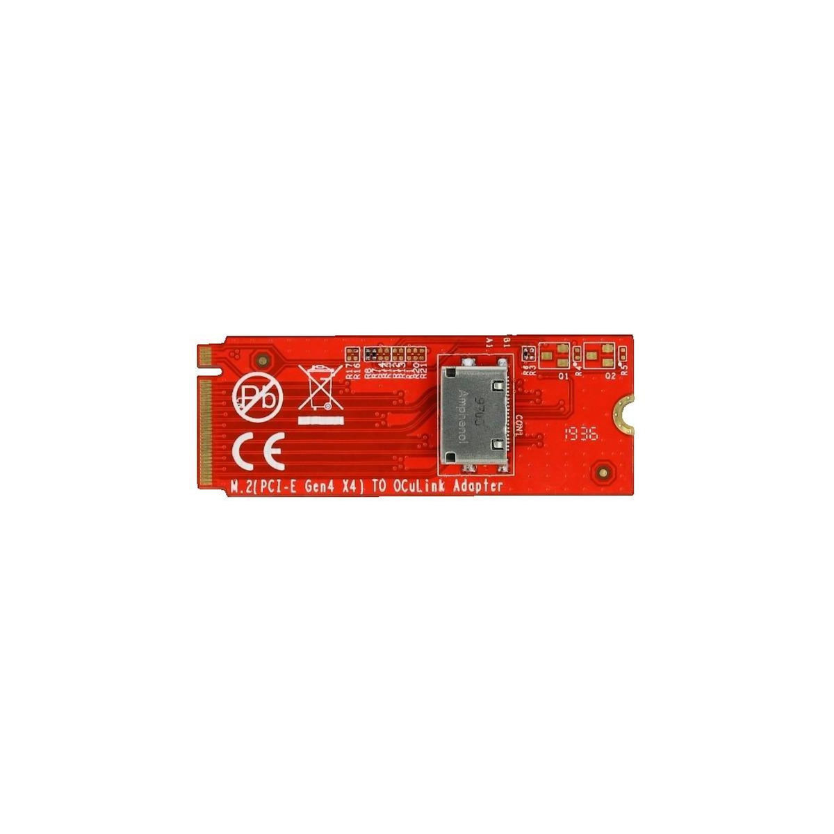 DeLock Adaptateur Delock M.2 Key M à OCuLink SFF-8612