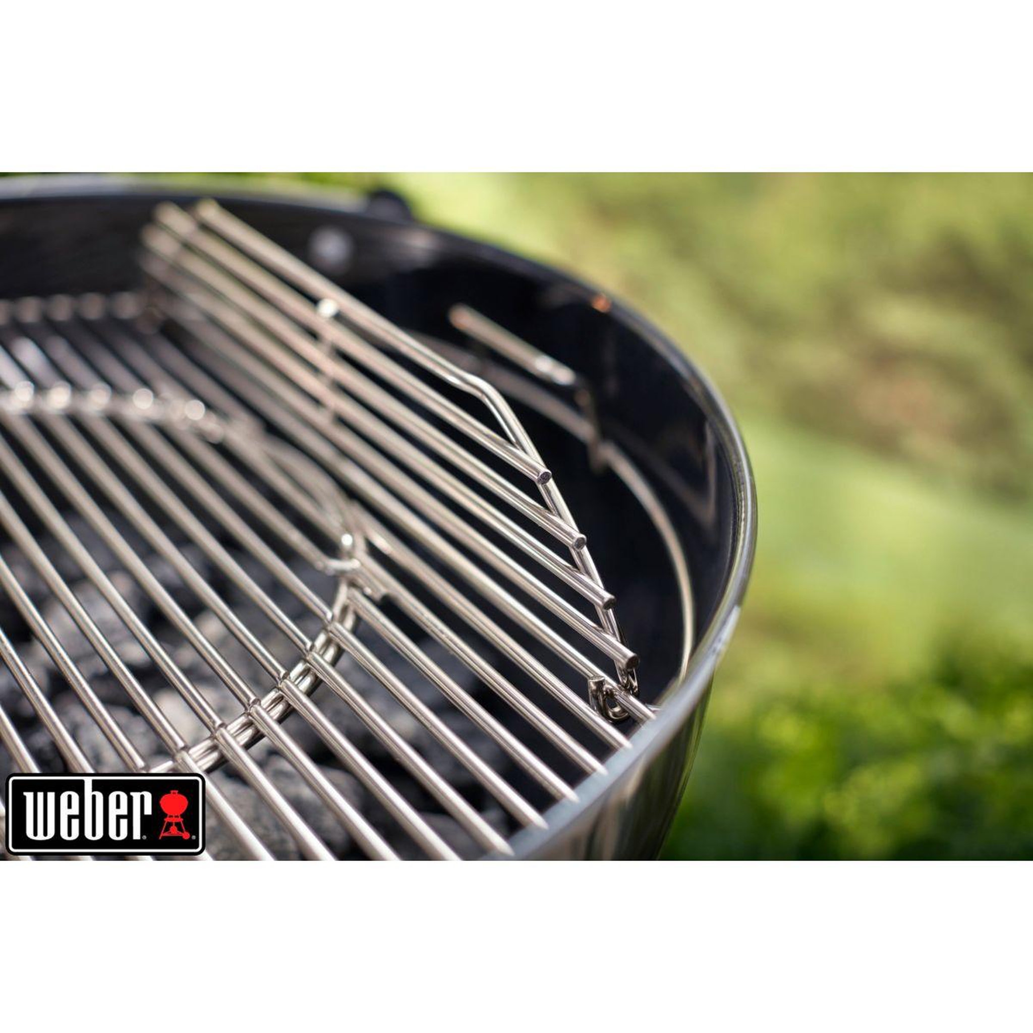 Voir la diapositive 2 : Weber Grille barbecue de cuisson gourmet en acier inox 57 cm