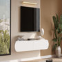 Voir la diapositive 4 : Habitat et Jardin Meuble TV en bois  LUM1  - 180 x 31 x 29 cm - Blanc