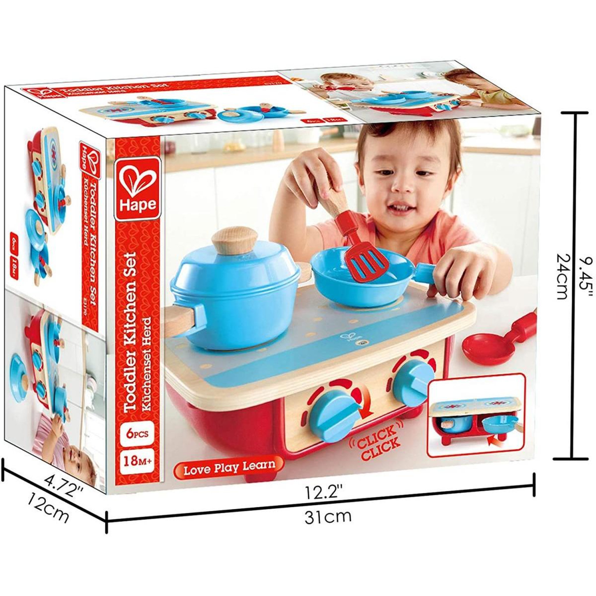 Voir la diapositive 3 : Hape Ma premiere cuisine en bois