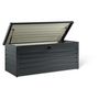 Voir la diapositive 4 : Jardikt Coffre de rangement jardin métal - Anthracite - 600L