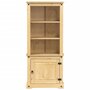 Voir la diapositive 4 : VIDAXL Buffet haut Corona 74x38x170 cm bois de pin massif