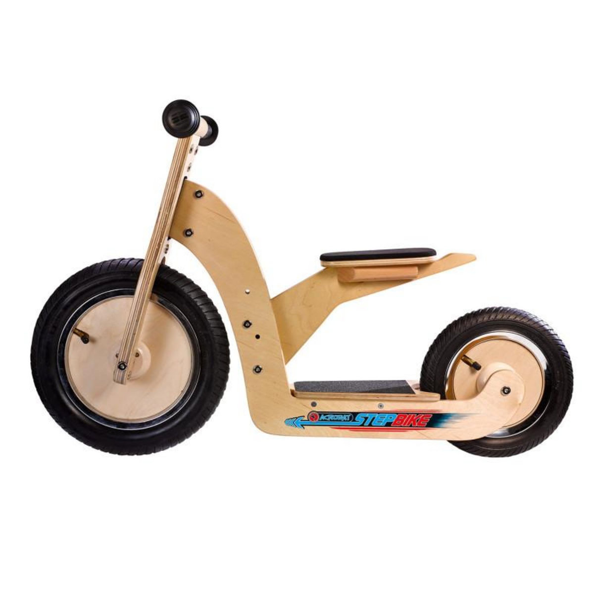 Eureka Toys EUREKA Acrobat Wooden Step Bike, 2 in 1