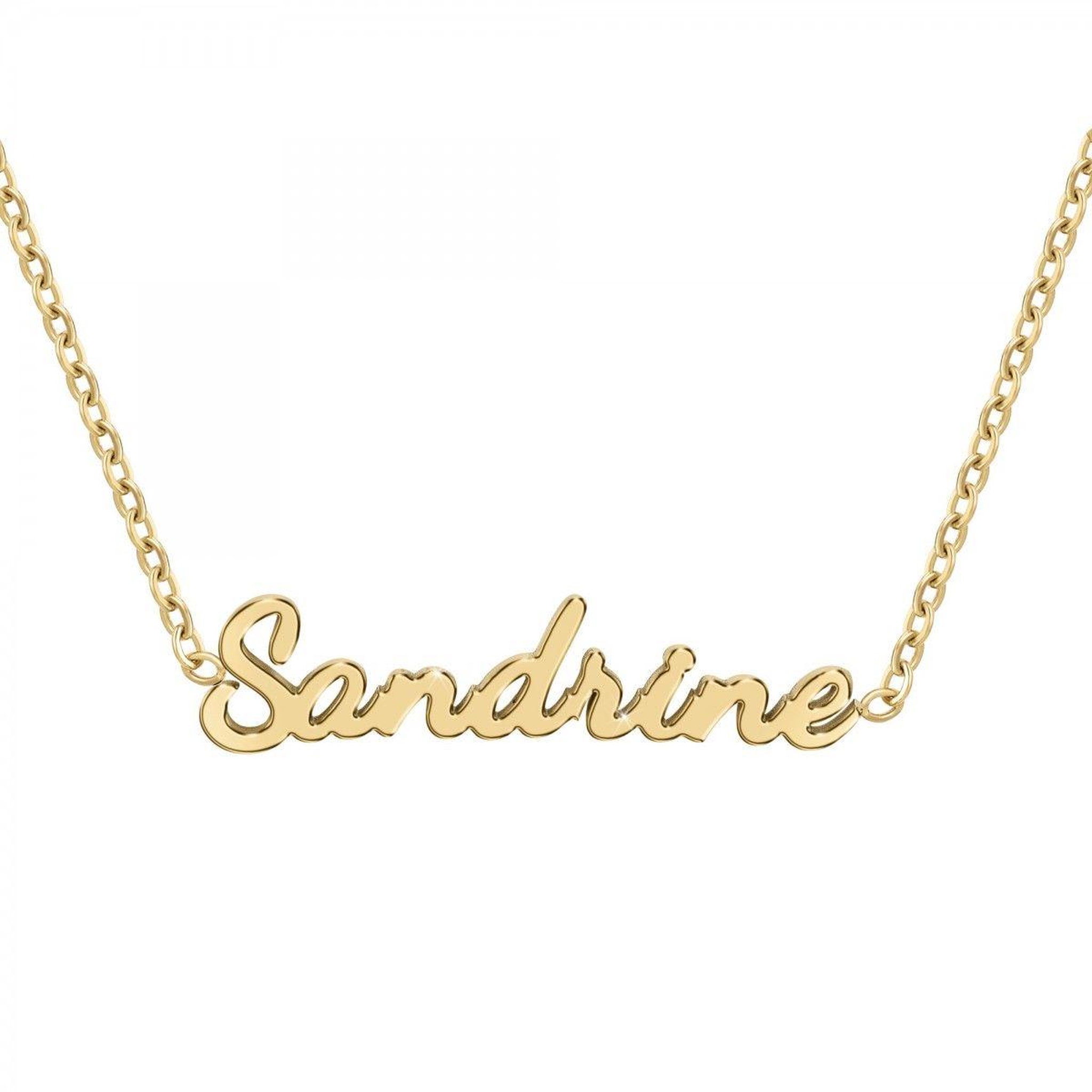 SC CRYSTAL Sandrine - Collier prénom