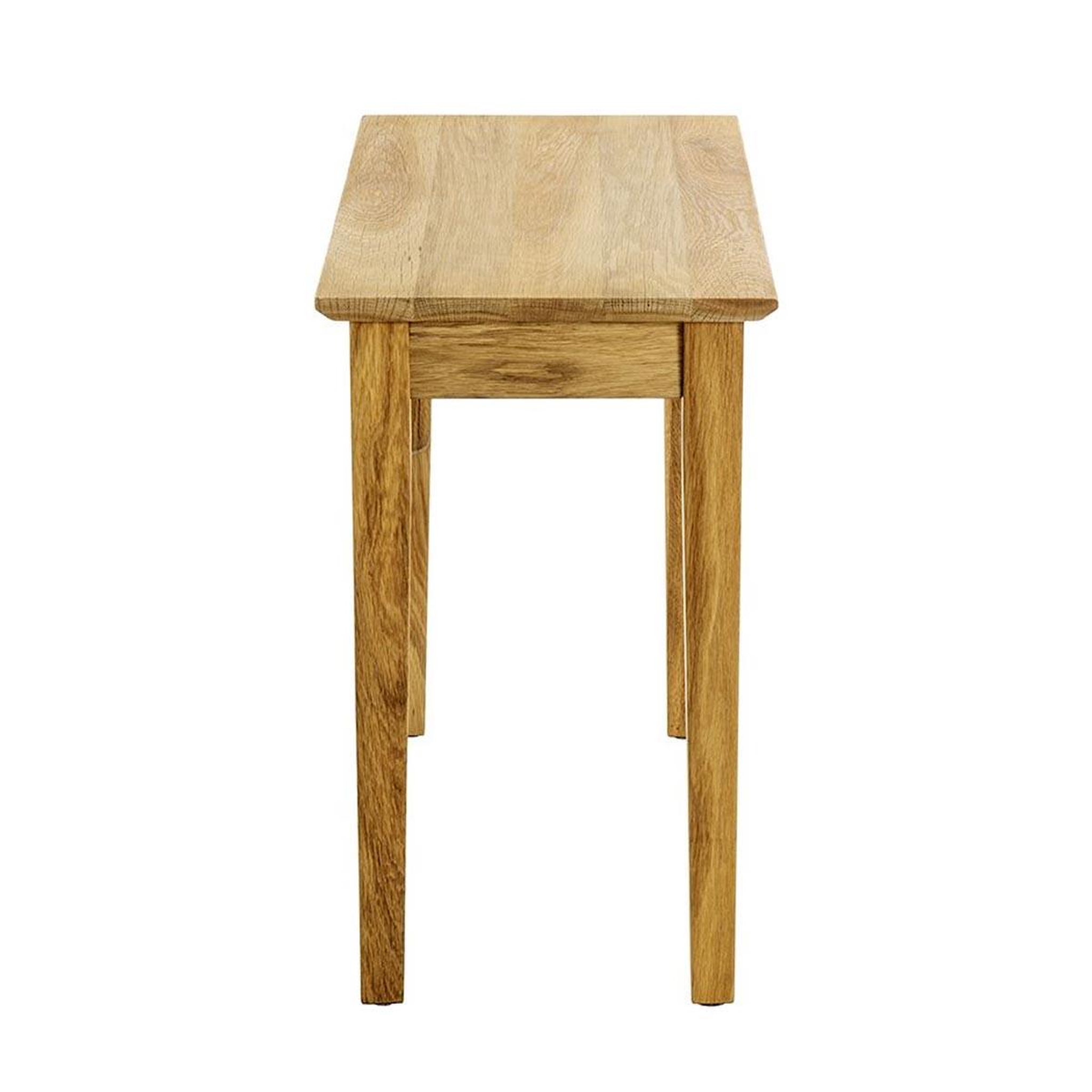 Voir la diapositive 3 : Paris Prix Table d'appoint en bois  mani  56cm chêne