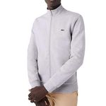 Lacoste Veste zippé  Homme Lacoste  molleton. Coloris disponibles : Gris