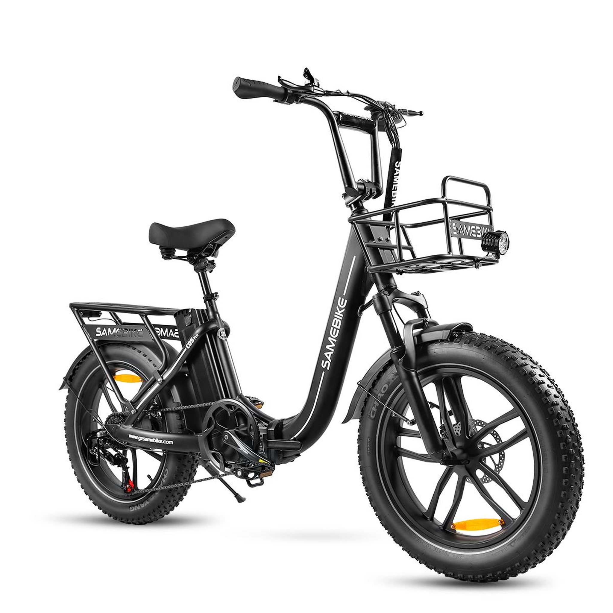 Voir la diapositive 3 : SAMEBIKE Vélo électrique pliable SAMEBIKE C05 Pro, 250 W