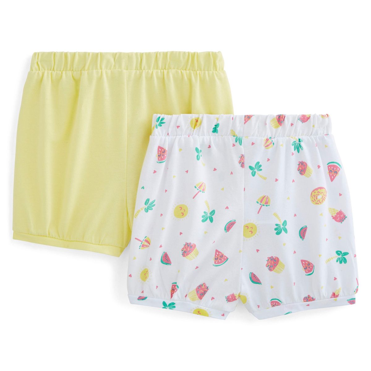 IN EXTENSO Lot de 2 shorts bébé fille