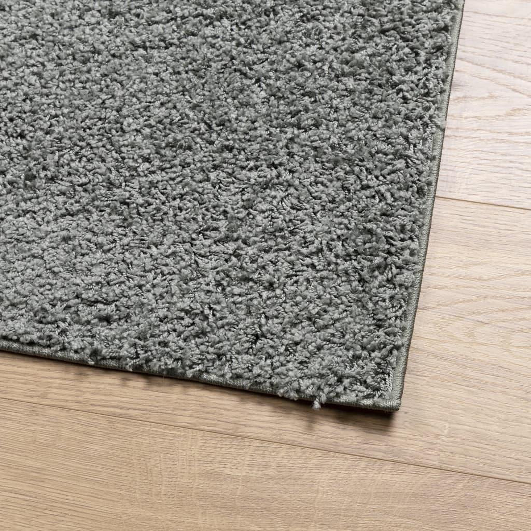 Voir la diapositive 4 : VIDAXL Tapis shaggy PAMPLONA poils longs moderne vert 80x150 cm