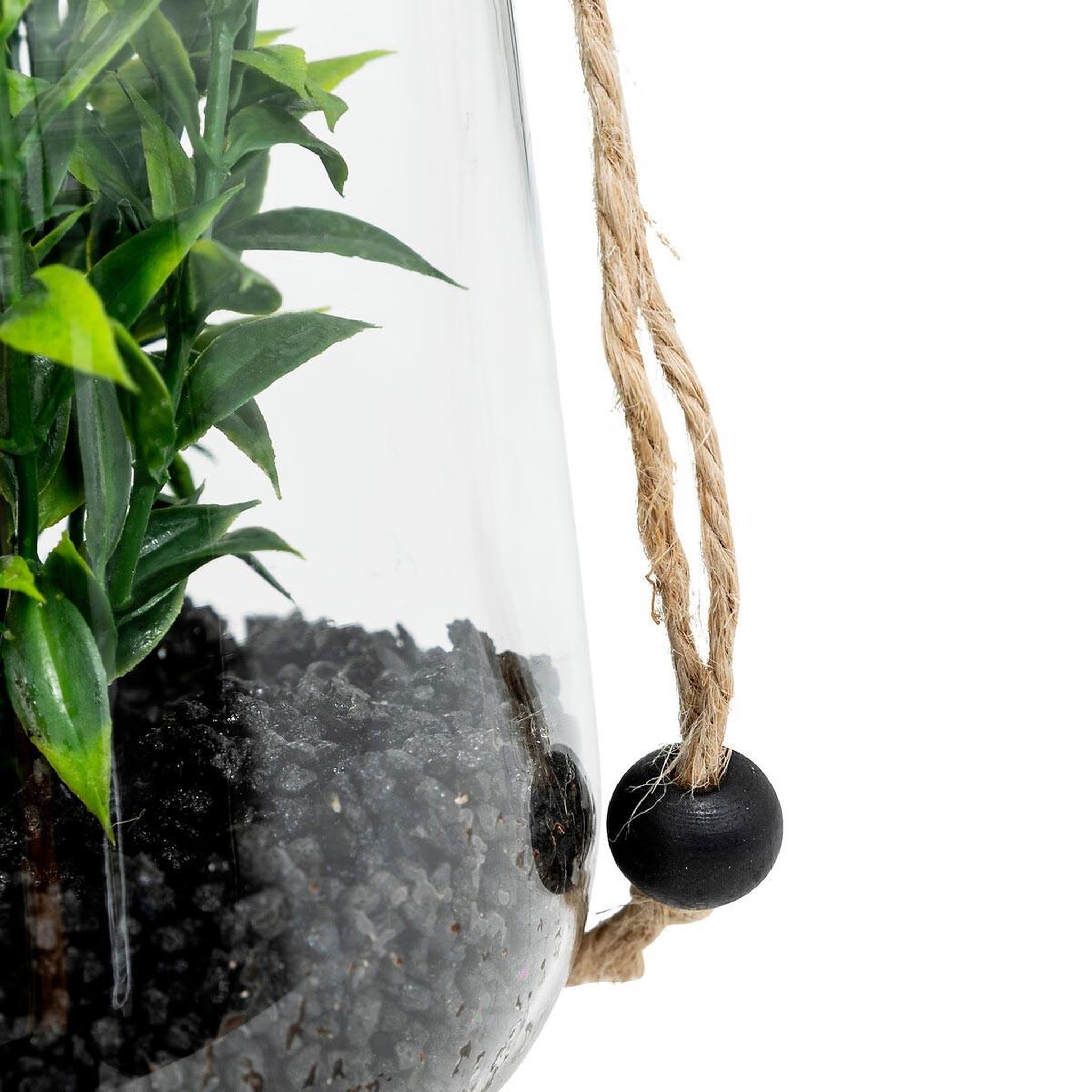 Voir la diapositive 3 : ATMOSPHERA Terrarium à suspendre  naly  15cm vert