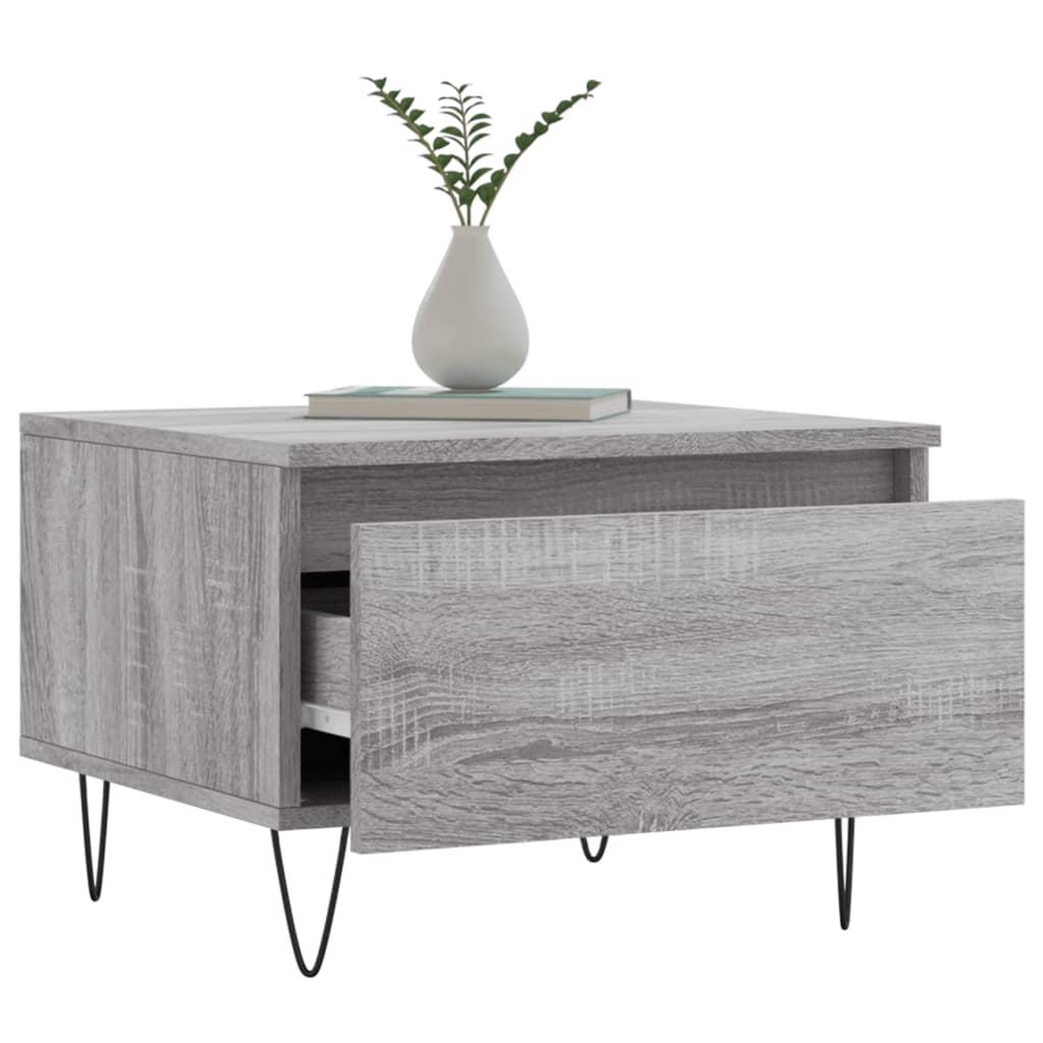 Voir la diapositive 4 : VIDAXL Tables basses 2 pcs sonoma gris 50x46x35 cm bois d'ingenierie