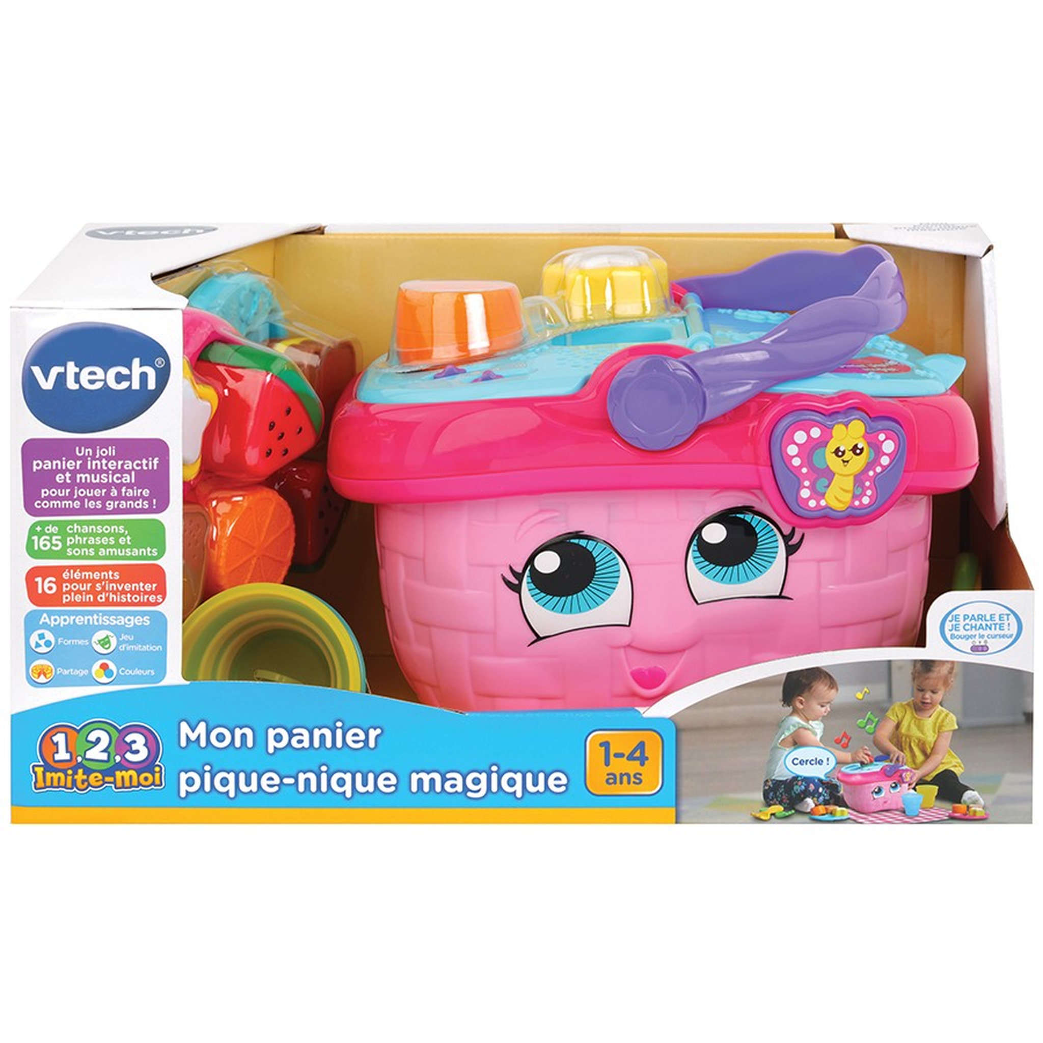 Voir la diapositive 3 : VTECH Mon panier pique-nique magique