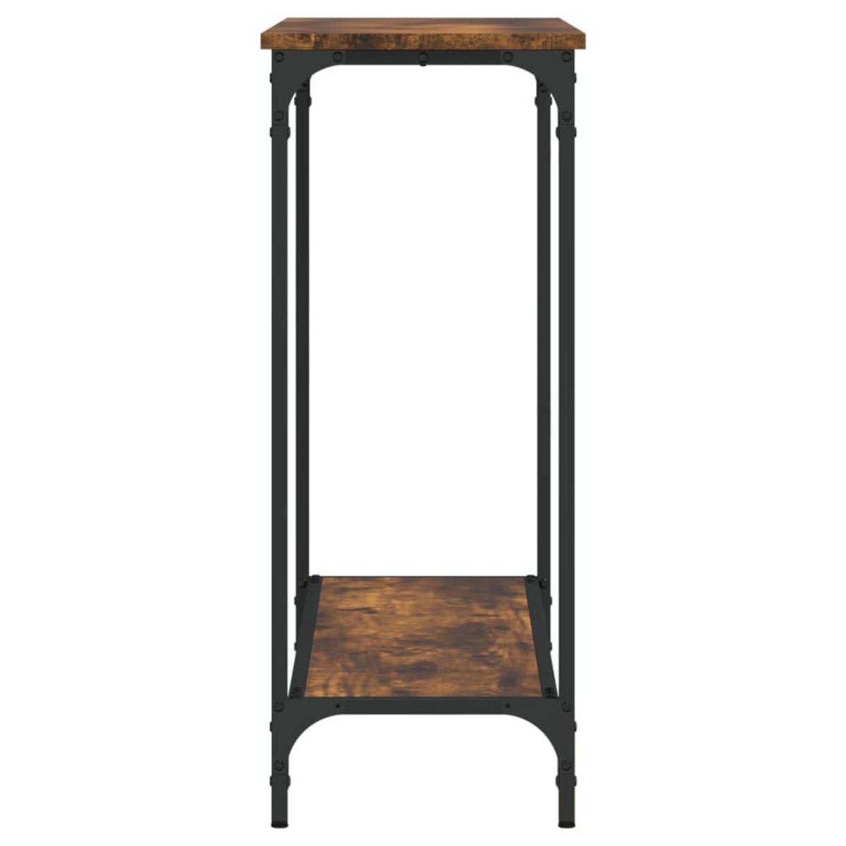 VIDAXL Table console chene fume 101x30,5x75 cm bois d'ingenierie