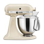 KitchenAid Robot pâtissier multifonction à tête inclinable 4,8l 300w crème - 5ksm175pseac