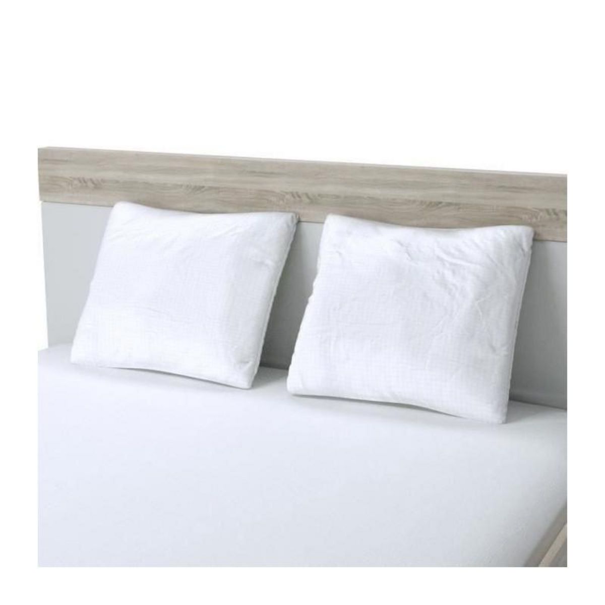DODO DODO Lot de 2 oreillers Total Protect 65x65 cm blanc