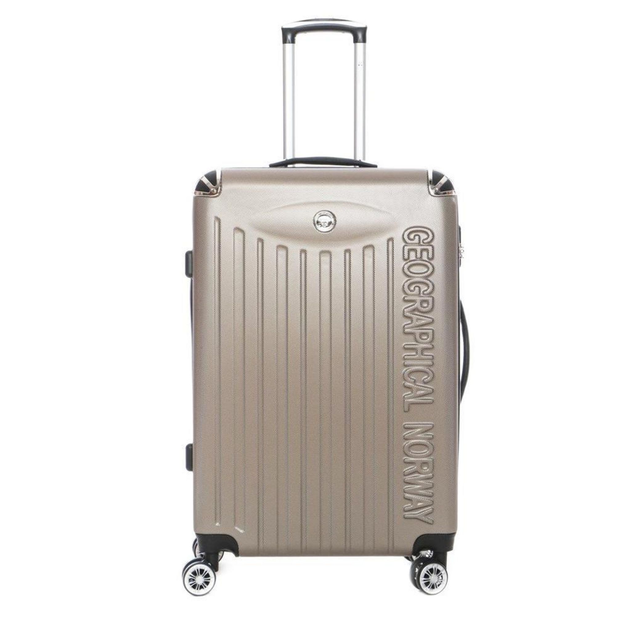 GEOGRAPHICAL NORWAY Valise rigide moyen séjour STADIUM Jaune