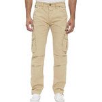 PANAME BROTHERS Pantalon Cargo  Homme Paname Brothers JOKER. Coloris disponibles : Beige