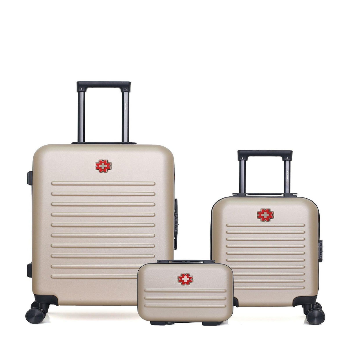 SWISS KOPPER SWISS KOPPER - LOT DE 3 - Valises weekend, cabine XXS et vanity WIL